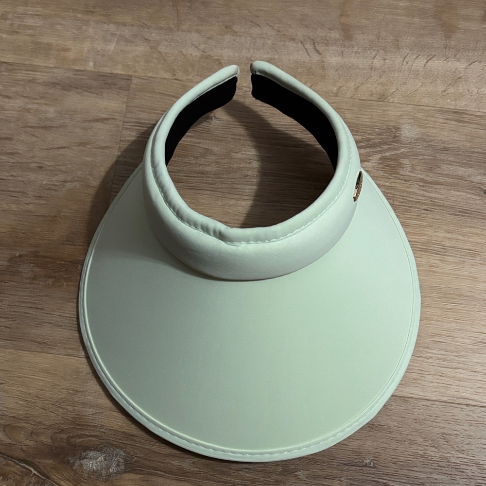 Elegant Sage Visor Hat
